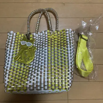 ANNA SUI mini 아나 수이 미니 토트백 고양이 참 포함