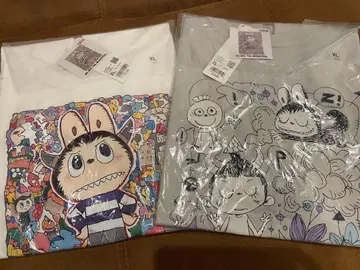 유니클로 러브브 UNIQLO POP MART 티셔츠 XL 2장 세트