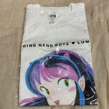 GING NANG BOYZ LUM 긴잉BOYZ x 라무 셔츠 흰색 화이트