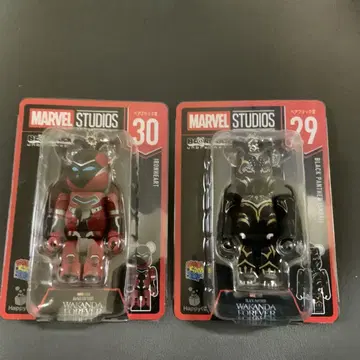 MARVEL Happy 복권 BE@RBRICK 2체 세트