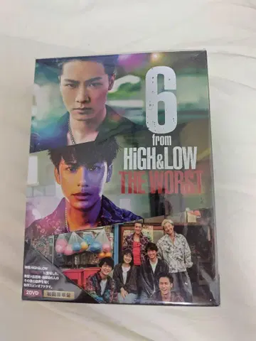DVD 6 from HIGH&LOW THE WORST 2매 세트 럭셔리판