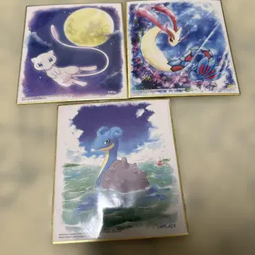 포켓몬 색지 art 컬렉션 3장 세트