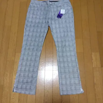XXL 체크 무늬 골프 팬츠 인심 76CM