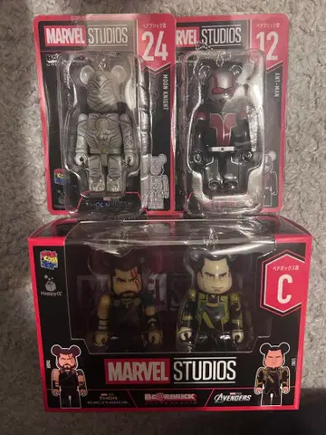 마블 스튜디오 베어브릭 4체 세트