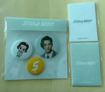이와모토 테루 POPUP 카드 AB 캔뱃지