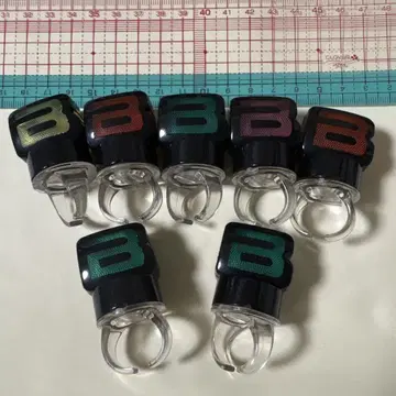 BIGBANG B 로고 반지 라이트 8개 세트