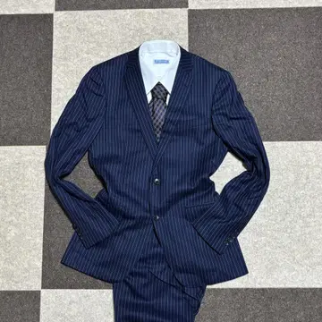 [ 새상품급 ] ONLY 스트라이프 셋업 네이비