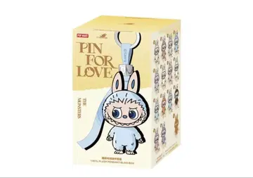 Labubu PIN FOR LOVE 봉제 인형 (A-M) 1개