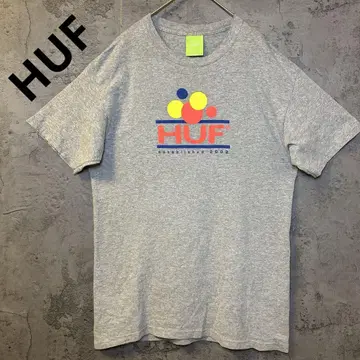 HUF 남성용 반팔 T셔츠 M 그레이