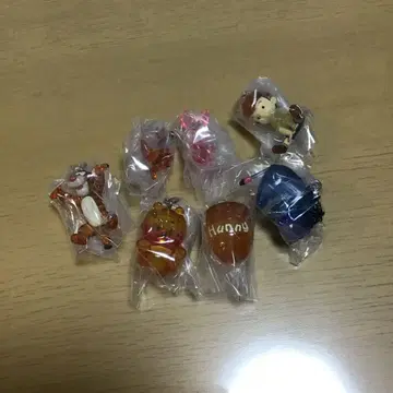 곰돌이 푸 메지루시 액세서리 가챠가챠 컴플리트 세트 푸