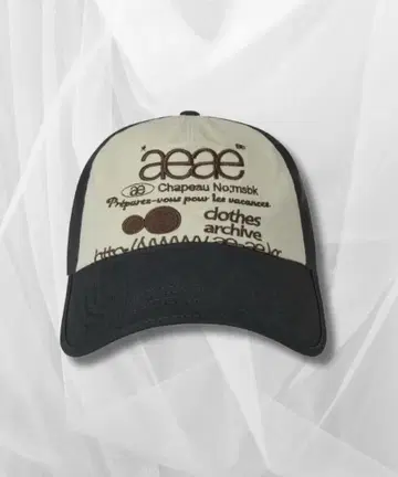 aeae 로고 자수 야구 모자