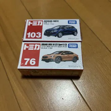 토미카 103 닛산 노트 76 스바루 WRX S4 STI Sport R