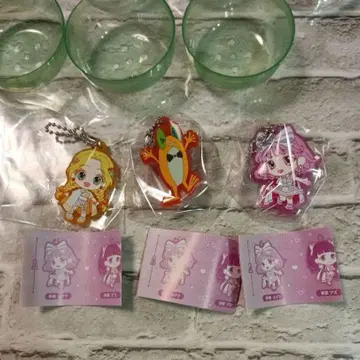 가챠가챠 마에바시 위치즈 캡슐 러버 키링 아카기 유이나 미츠마타