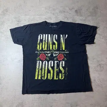 00년대 건즈 앤 로지스 밴딩 티셔츠 XL 상당 빈티지 투어 티셔츠