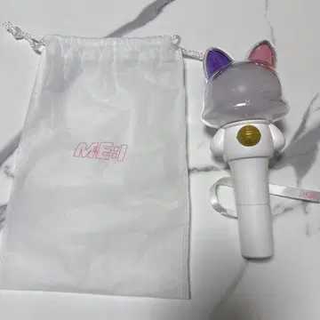 ME:I 고양이 귀 응원봉 화이트/퍼플