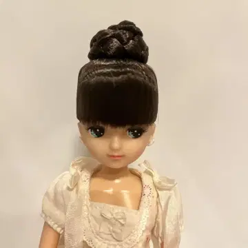 리카짱 캐슬 키라짱 당고머리 뜨개질