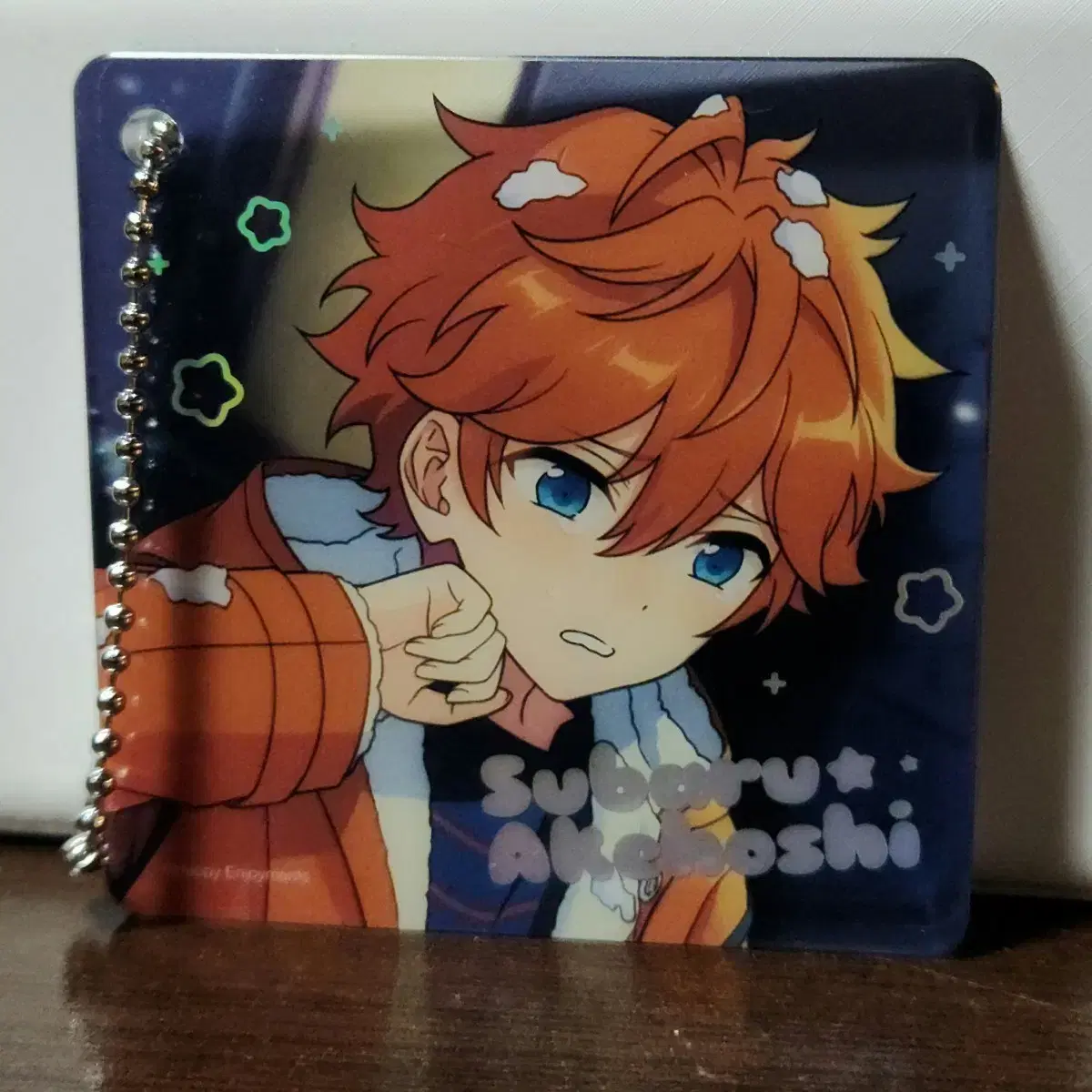 Ensemble Stars!! Akahoshi Subaru Tunic Chibi Pop Up Keyring