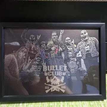 신일본 프로레슬링 메탈 사진 프레임 BULLETCLUB 2022.5.1