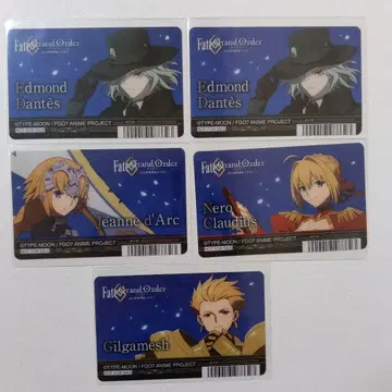 Fate FGO 클리어 카드 혜택 솔로몬 에드몽 당테스