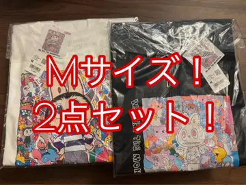[ 새상품 ] 러브럽! 유니클로! M사이즈 T셔츠 2종 세트!