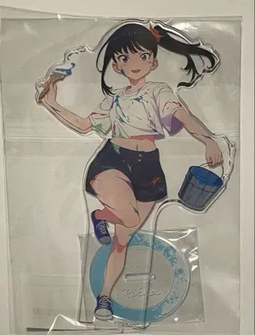 호타 리카카 BIG 아크릴 스탠드 카키오로시 펜 인터 스타일