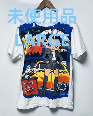 미사용품 BETTY BOOP S/S TEE L사이즈 USA제