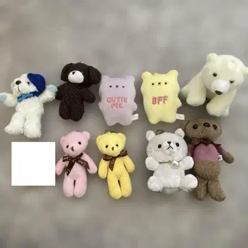 [ 채워 담기 대상 ] 봉제 인형 동물 생물