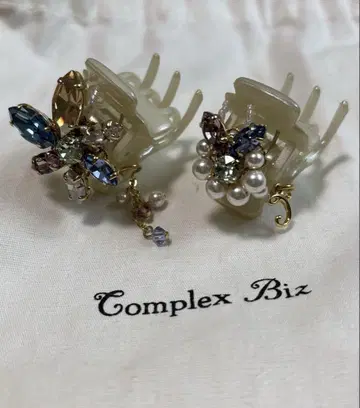 Complex Biz 비쥬 헤어 클립 더스트백 포함