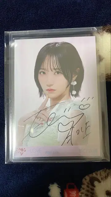 =Love 노구치 이오리 특별 친필 사인