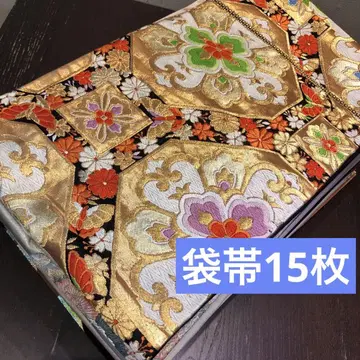 [오비 묶음 판매] 후쿠로 오비 15장 리메이크 소재 핸드메이드용