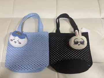 3 치이카와 gu 하치와레 토끼 파우치 세트백 토트백 2점 세트