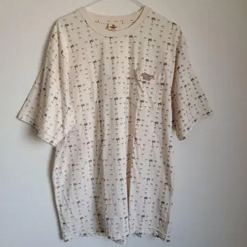 90s 00s KIKI 야자수 T셔츠 하와이 라디오 방송국 VINATGE