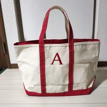 LLBean A 자수 토트백 [ 대용량 ]