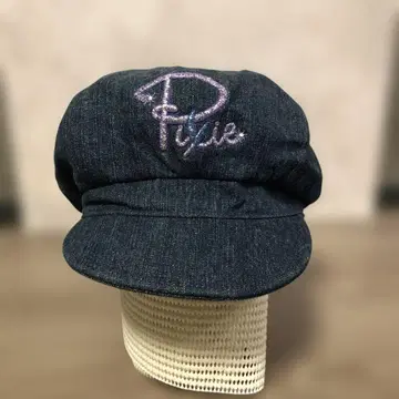 데님 헌팅 캡 Pixie 자수 디즈니 2개 세트