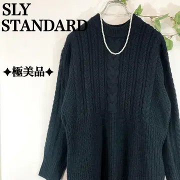 컨디션 최상  SLY STANDARD 니트 롱 원피스