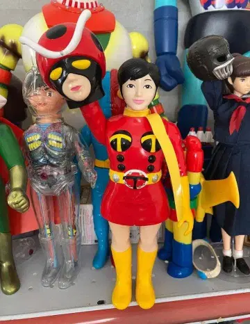 전파인간 턱 소프트 비닐 인형 26cm 보통 페인팅 버전