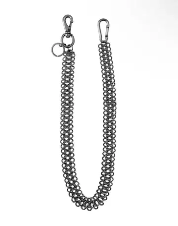 [ Rosen Kreuz ] vertebrae chain 65cm
