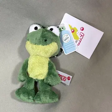 nici 개구리 봉제 인형 마스코트 키링