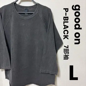 굿온 good on 7부 소매 긴팔 t셔츠 L