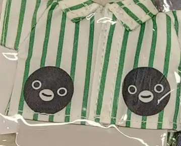 Suica 펭귄 의류형 참 스트라이프 수박 펭귄