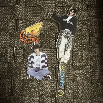 BOYNEXTDOOR 공식 아크릴 키링 사진 프롭스 재현