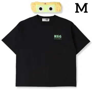 새상품 개구리 중사 케로로 헤어밴드 포함 반팔 T셔츠 M 사이즈 K66