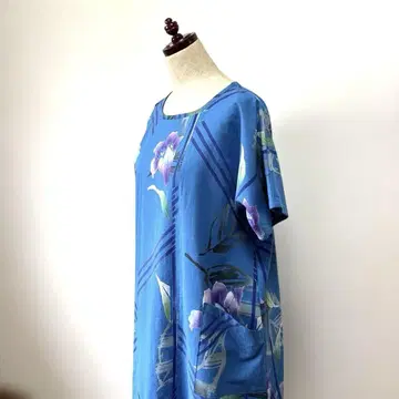 유카타 리메이크 롱 원피스 반팔(274)