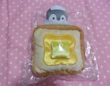 코우펜짱 찻집 요츠바 봉제 인형 파우치 토스트
