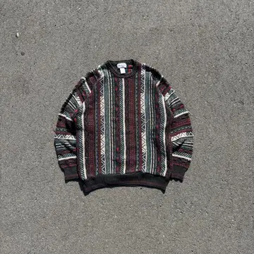 90s ALFANI 3D KNIT SWEATER RETRO STREET