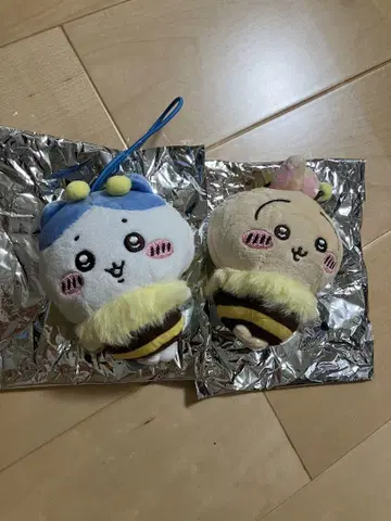 치이카와 (먼작귀) 하치 씨 봉제 인형 하치와레 토끼 세트 세븐일레븐