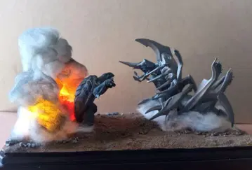 가메라 2 레기온 습래 디오라마