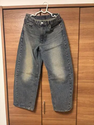 GU 배럴 레그 청바지 XL