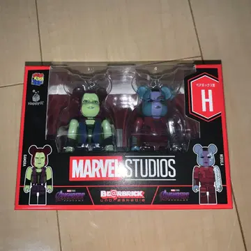 Happy 복권 MARVEL x 베어브릭 페어 박스상 H 가모라&네뷸라