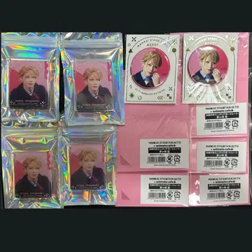 에이스테 애니카페 치가사키 이타루 캔뱃지 코롯타 포트레이트